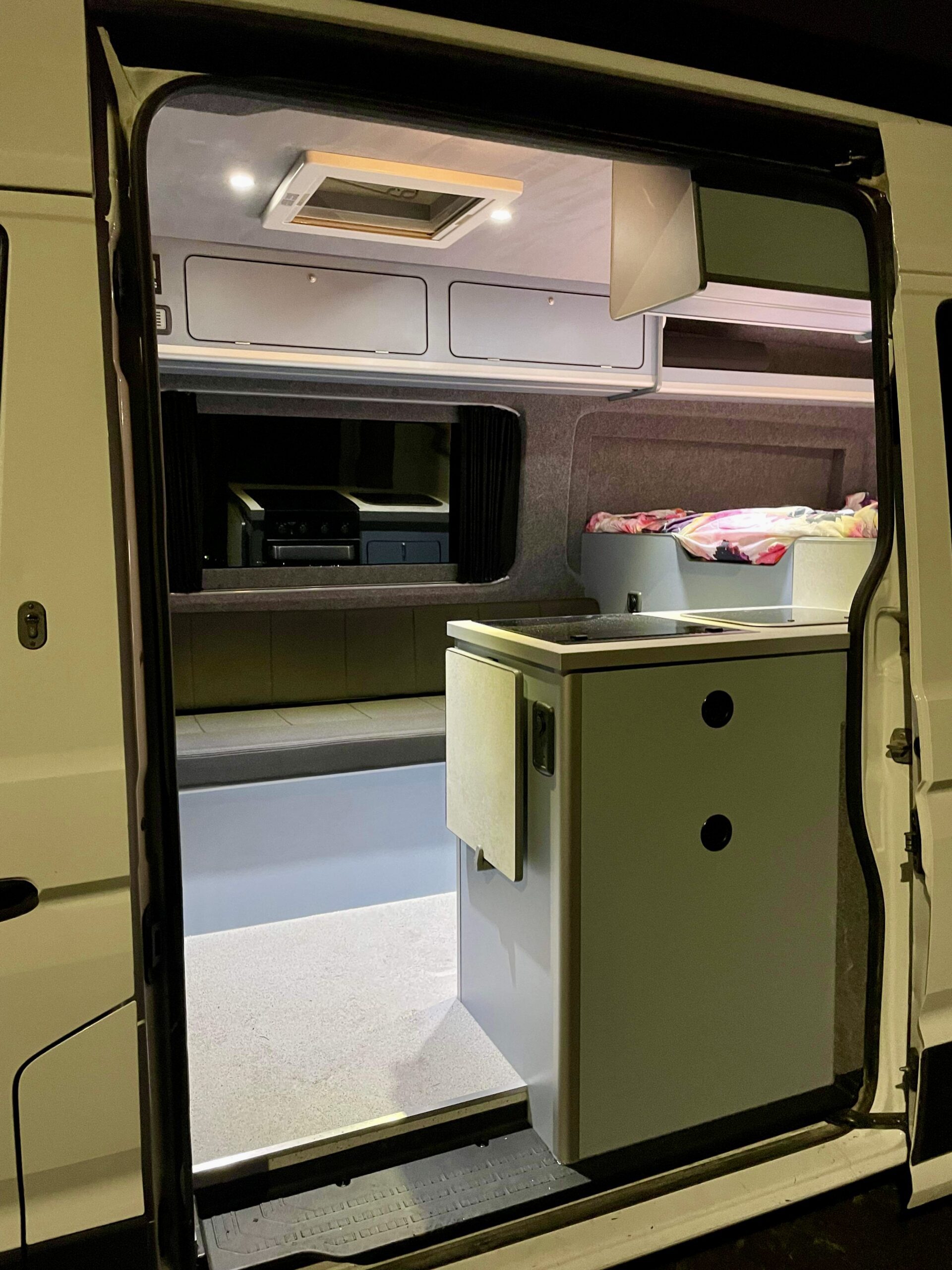 VW Crafter Conversions into a camper van with space for bikes6