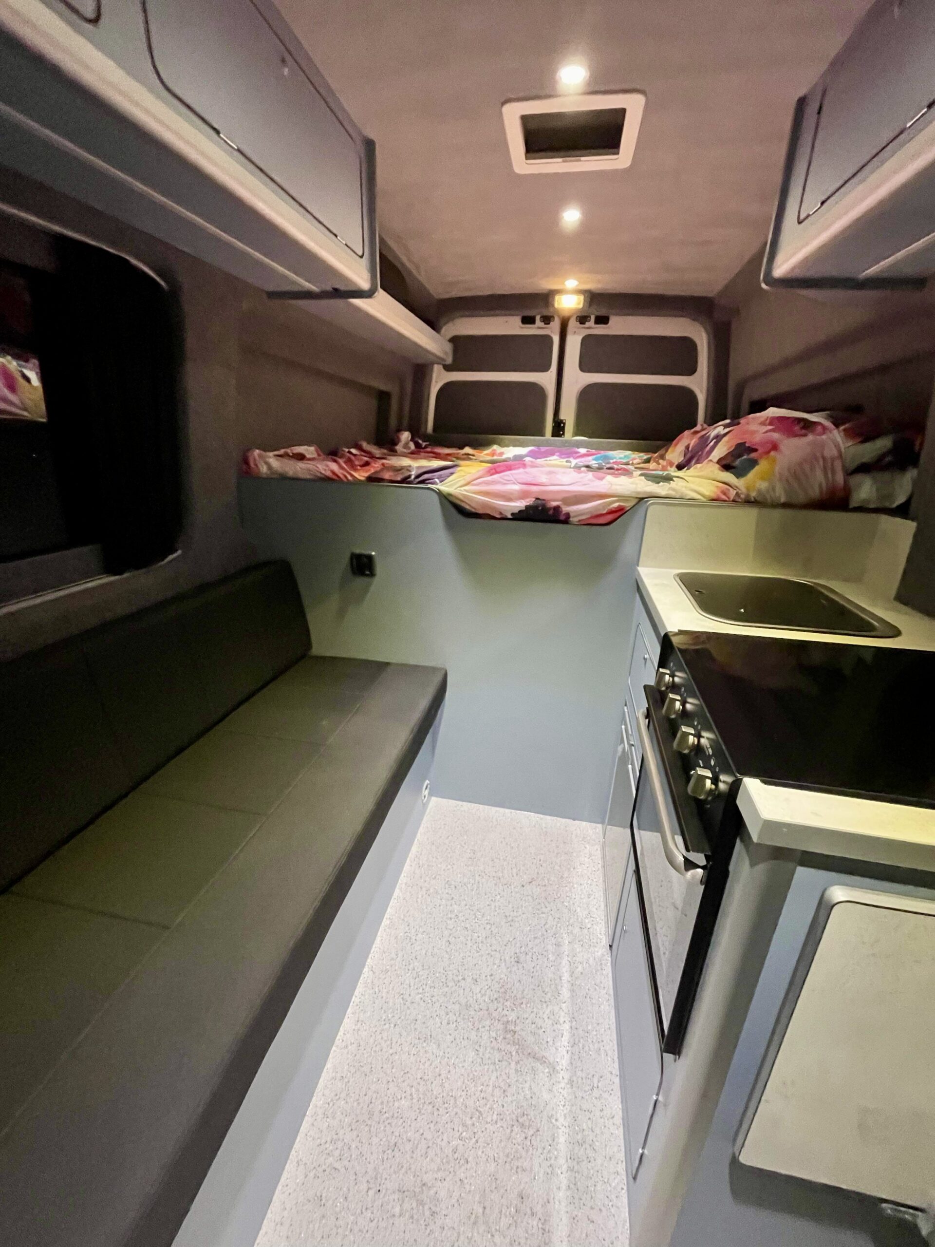 VW Crafter Conversions into a camper van with space for bikes7